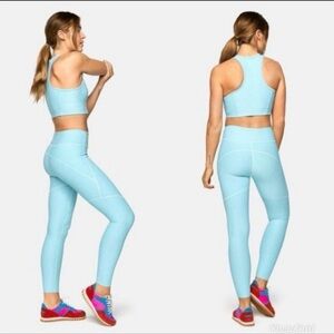 Outdoor Voices Warm Up Leggings 7/8 - Blue